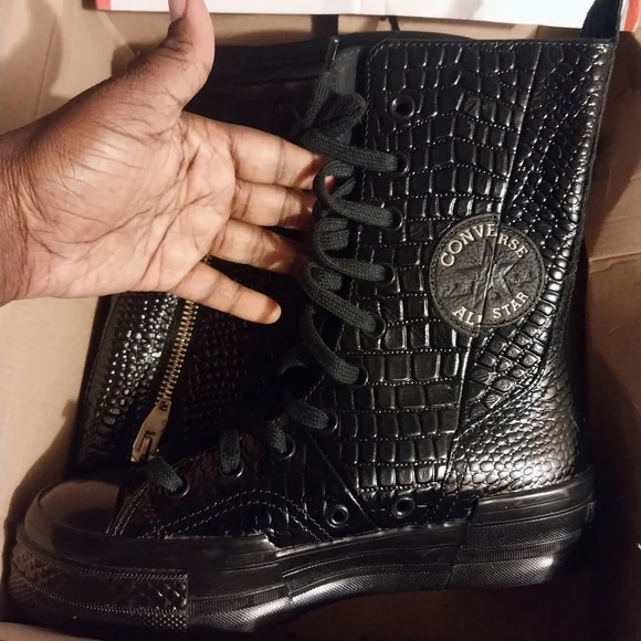 Converse Chuck 70 Plus X-HI Croc Print - Picture 8 of 11